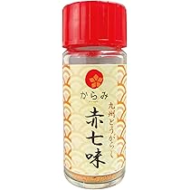 Amazon | からみ 赤七味 12g（瓶入り） 原料は全て国産を使用し